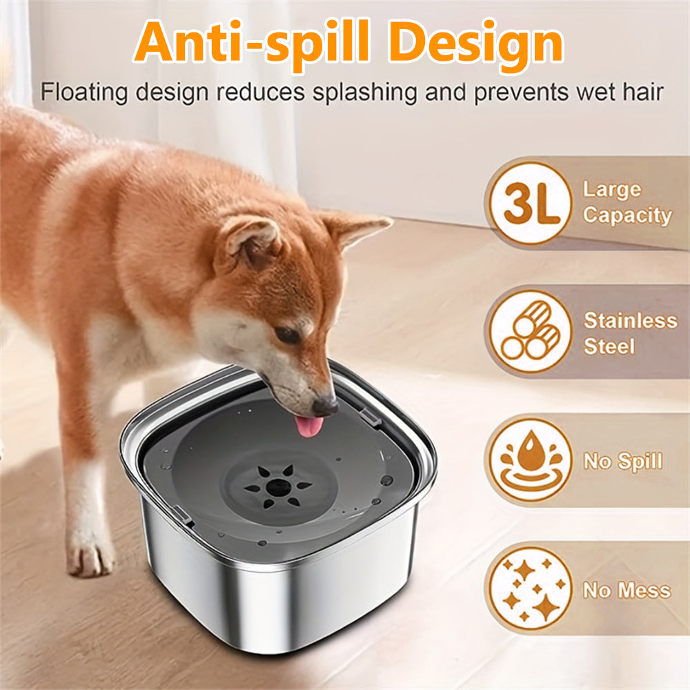 Pawsailor Stainless Steel Pet Water Bowl