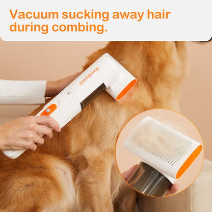 Pawsailor 2-in-1 Pet Vacuuming and Grooming Kit